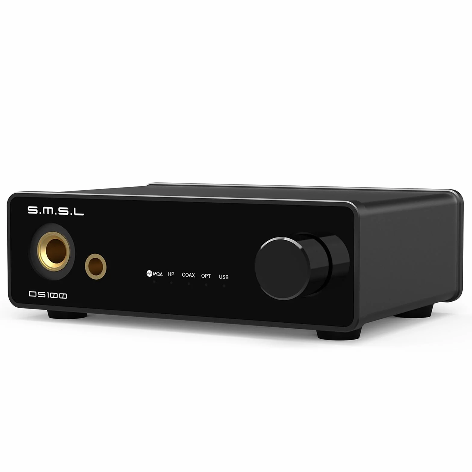 S.M.S.L DS100 DAC USB MQA CS43131 amplificatore cuffie 6,35mm 4,4mm XMOS XU-316 32bit/768kHz DSD256 Ingresso USB ottico coassiale