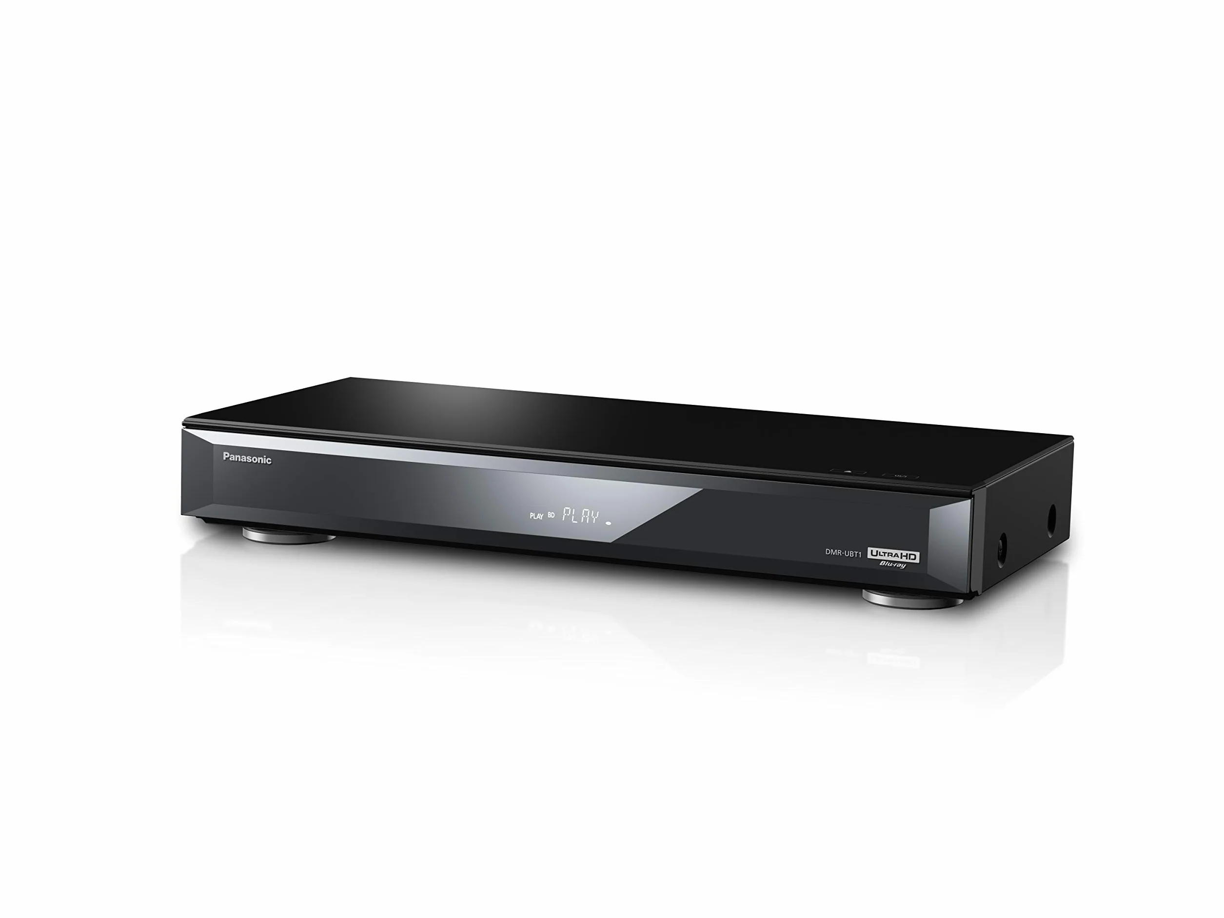 Panasonic DMR-UBT1EC-K Registratore/Lettore Blu-Ray Ultra HD 4K PRO HDR, Processore HCX, Doppio sintonizzatore, HDMI, Internet apps, Wireless Lan Built-In, Nero