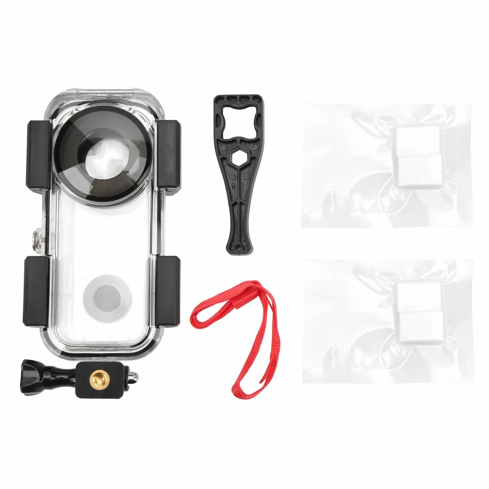 Custodia subacquea, protezione completa senza sbavature, custodia protettiva per immersioni in PC, antipolvere, per surf, per fotocamera ONE X2
