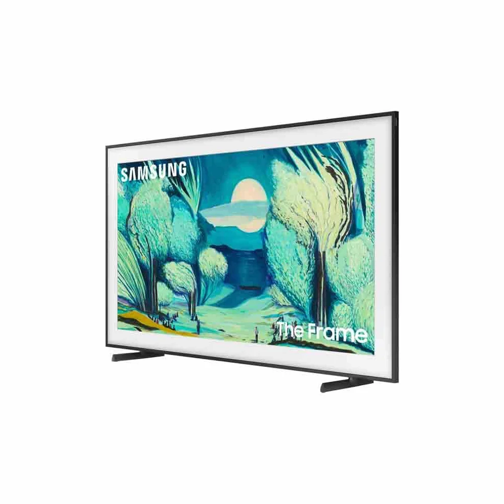 Samsung Smart TV 65'' QE65LS03FAUXZT QLED 4K NQ4 AI Gen2 Processor 4K AI Upscaling Art Mode Matte Display Dolby Atmos OTS Lite Modern Frame Design 2025