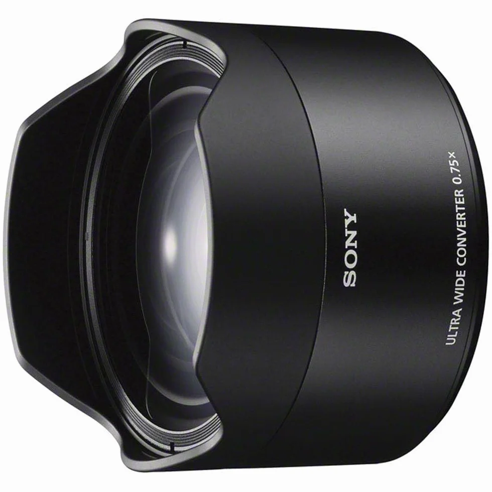 Sony SEL-075UWC Convertitore Ultragrandangolare per Sony SEL-28F20, Mirrorless Full-Frame, Attacco E, SEL075UWC