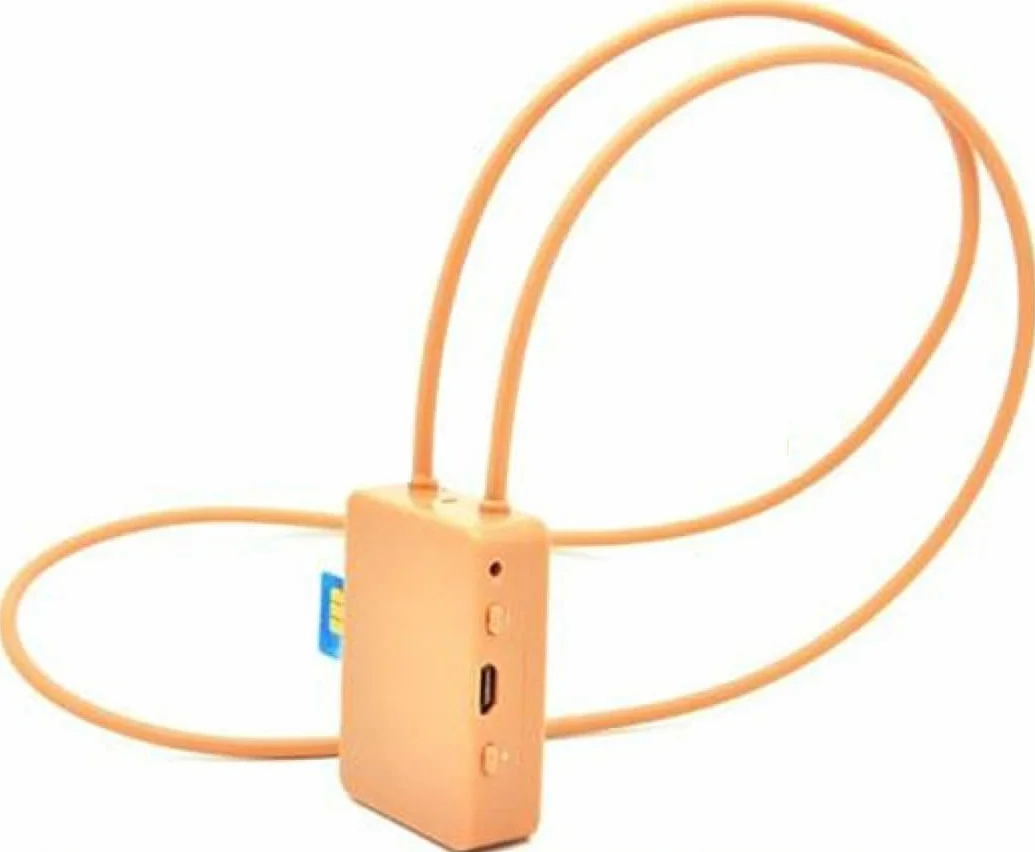 Auricolare Bluetooth invisibile piccolo piccolo Nano Bug Bluetooth Wireless GSM Neckloop Box ID Card Wallet Covert System