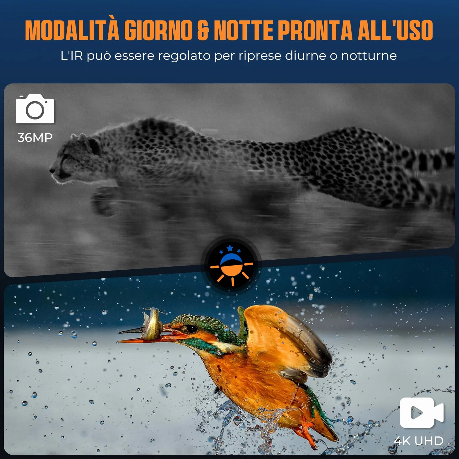 Visore Notturno, CIGMAN Occhiali per Binocolo Visione Notturna 400M Display HD da 3", Binocoli Termici Ricaricabili da 5000mAh Fotocamera HD f/1.4, Zoom Digitale 8X per Caccia, Campeggio, Osservazione