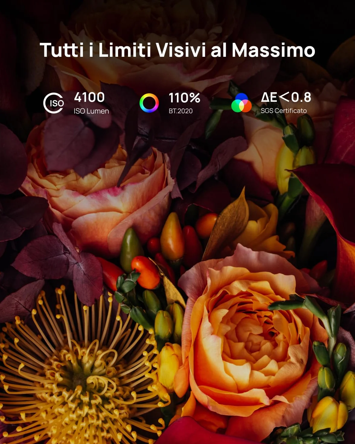 XGIMI HORIZON 20 Pro Proiettore Laser Triplo RGB 4K 4100 Lumen ISO Google TV Netflix Ufficiale Zoom Ottico Lens Shift IMAX Enhanced Dolby Vision Contrasto 20000:1 Schermo 300"