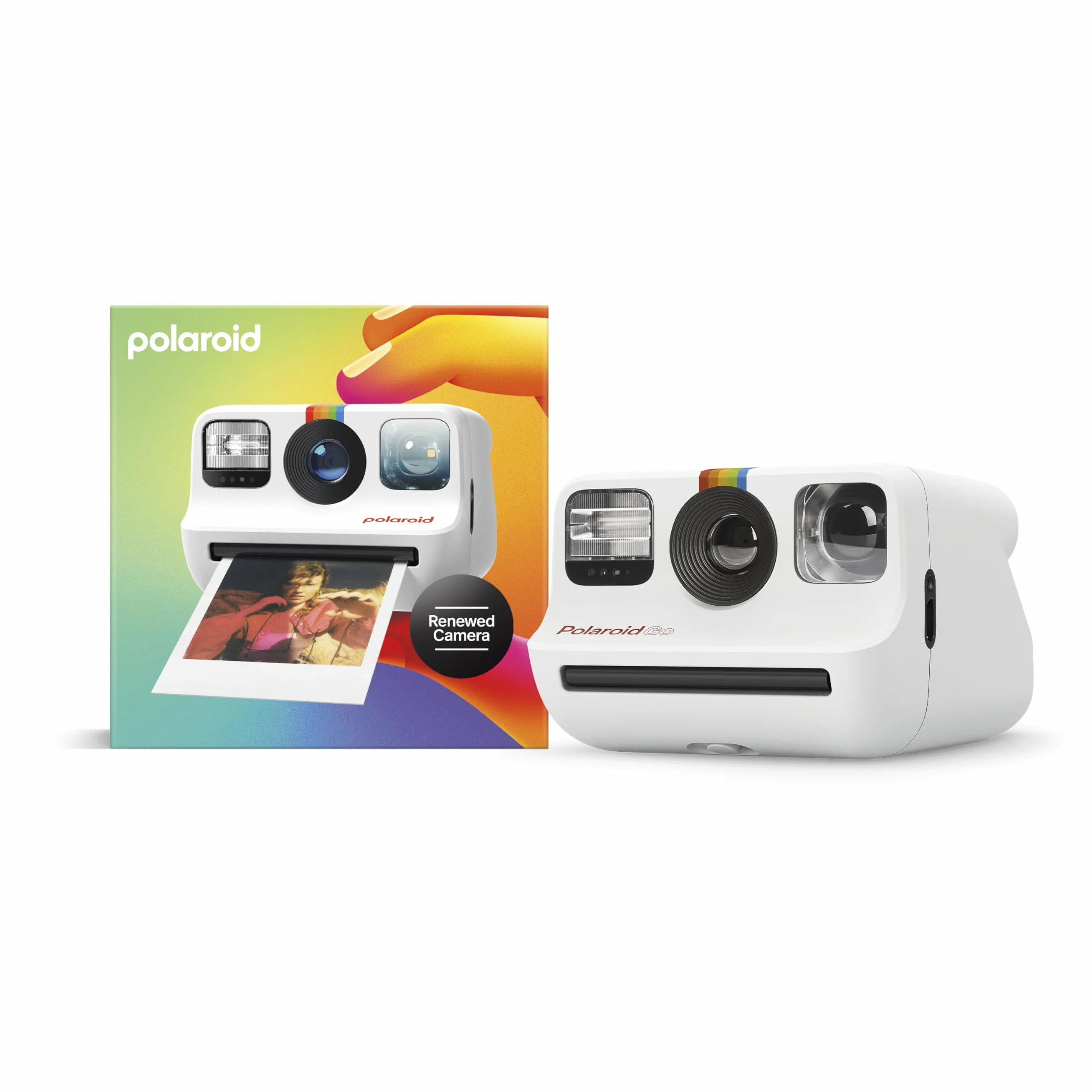 Polaroid Go Aparat Natychmiastowy Biały Odnowiony