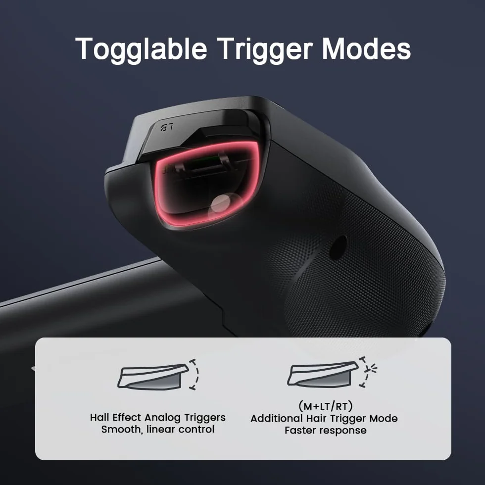 GameSir X5s Controller di Gioco Bluetooth per Smartphone per Switch 2/Android/iOS/PC – Controller con Joystick a Effetto Hall, Doppi Motori HD Rumble e Funzione Turbo – per Call of Duty, PUBG Mobile