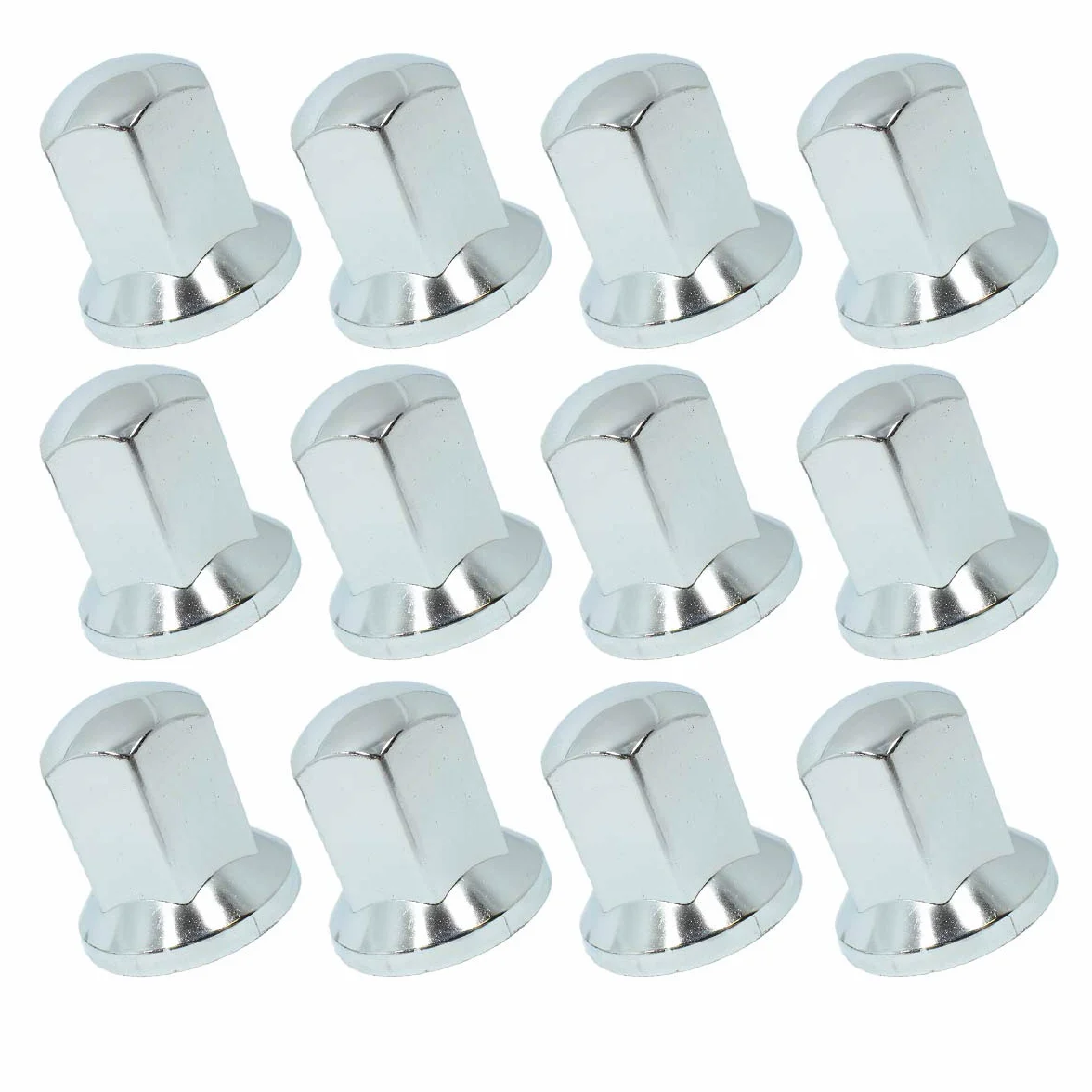 MGF 40 cappucci per bulloni in plastica cromata, profondità 32 mm, copribulloni per camion, rimorchi