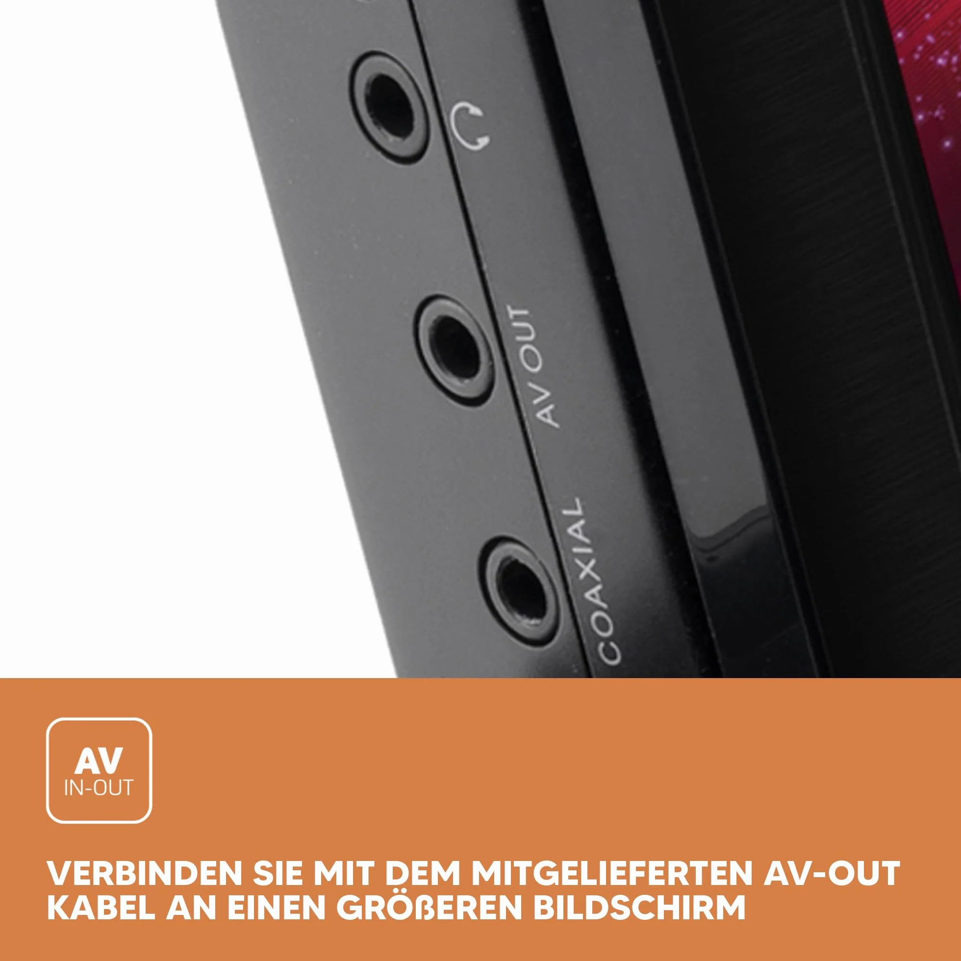Lenco DVP-939 - Lettore DVD portatile da 2 x 9 pollici con 2 cuffie e 2 supporti per poggiatesta - batteria ricaricabile integrata - ingresso USB - lettore di schede SD - nero