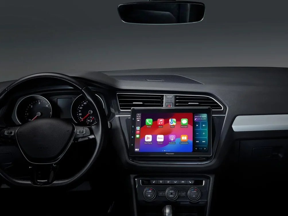 Pioneer SPH-EVO107DAB-UNI - media center e sistema navigazione 1-DIN, pannello touch da 10,1", con Wi-Fi, Bluetooth, Apple CarPlay, Android Auto e DAB+, equalizzatore grafico a 13 bande