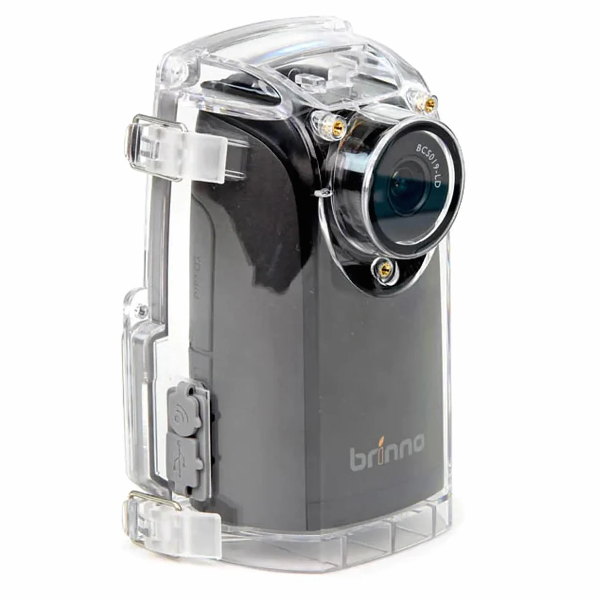 Brinno ATH120 Custodia Resistente agli Agenti Atmosferici IPX4 per Camera Brinno Time Lapse TLC200 Pro, Trasparente