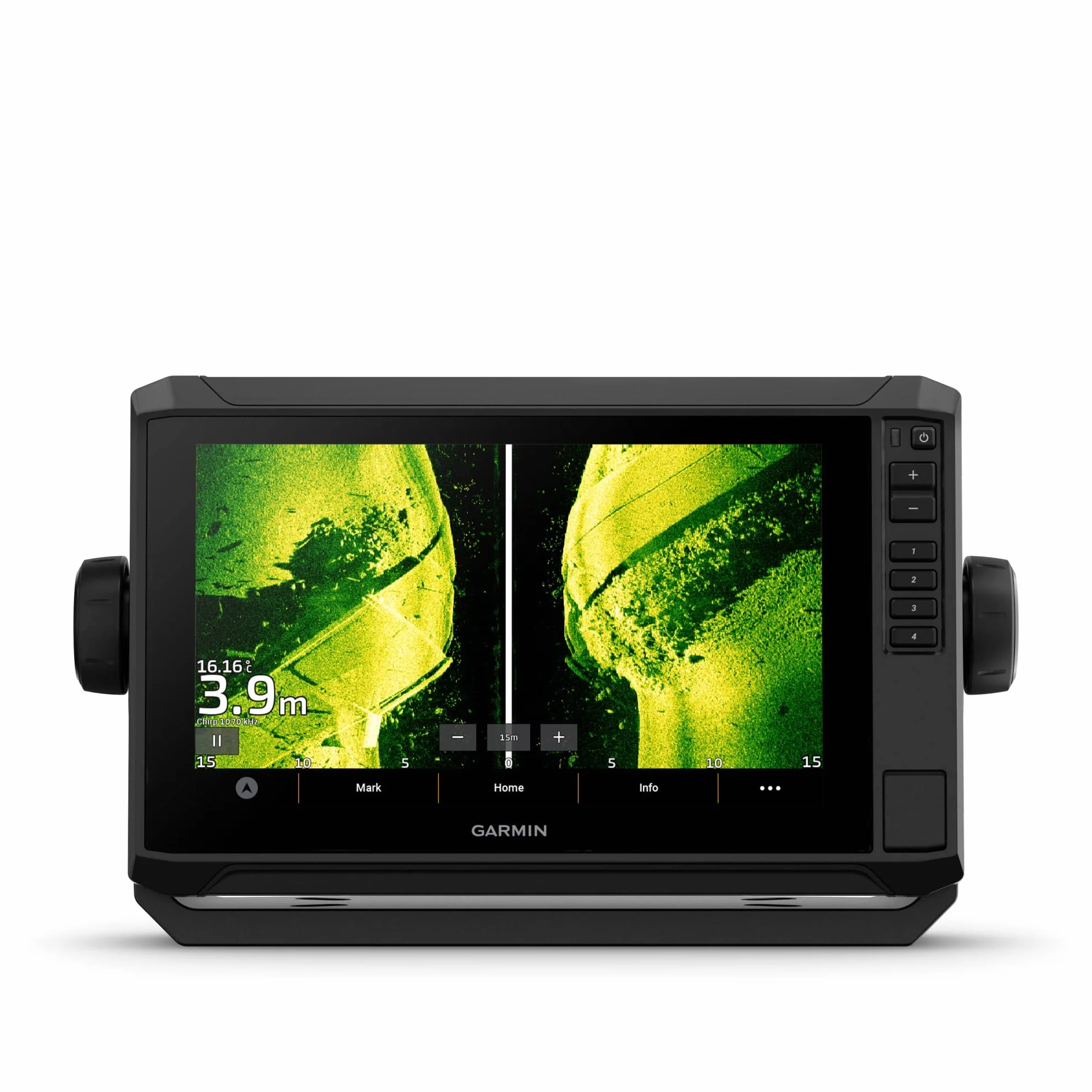 Garmin ECHOMAP UHD2 92sv con trasduttore GT56, chartplotter touchscreen da 9 pollici, mappa di base mondiale