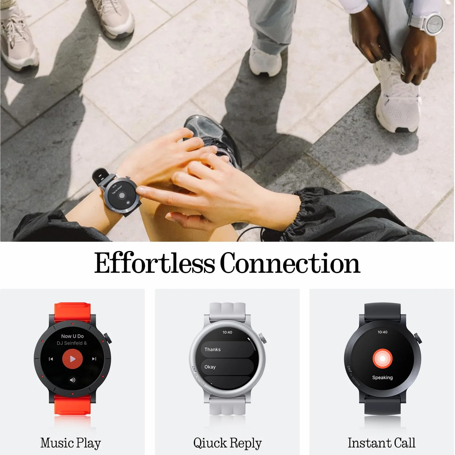 CMF Watch 3 Pro – Smartwatch con Display AMOLED da 1,43", 13 giorni di autonomia, Dual-band GPS integrato, chiamate Bluetooth e monitoraggio della frequenza cardiaca – Arancione