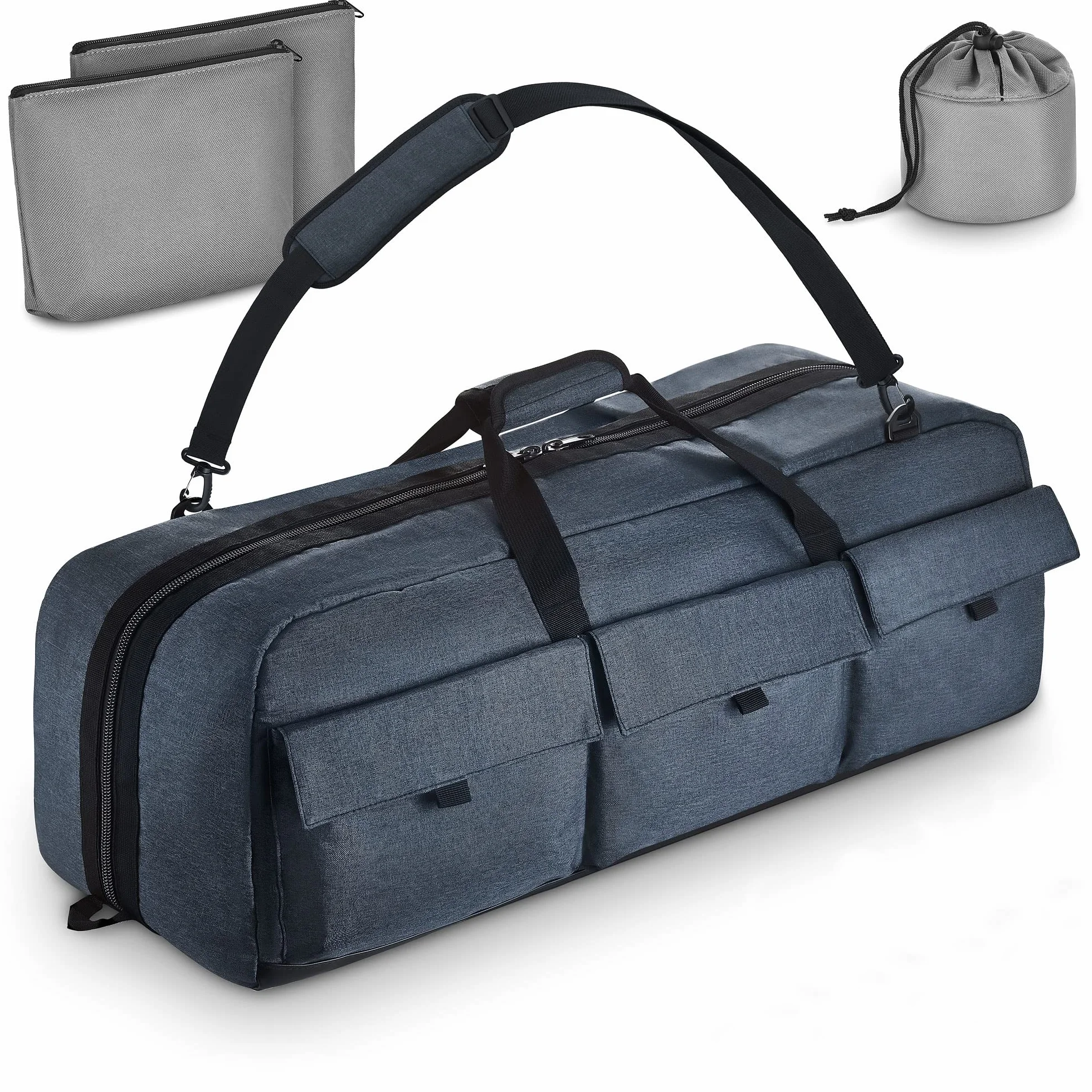 Borsa telescopio multiuso – Custodia imbottita per trasporto, tracolla regolabile e spazio extra – Idrorepellente – Compatibile con telescopi Celestron (76x29x25 cm)