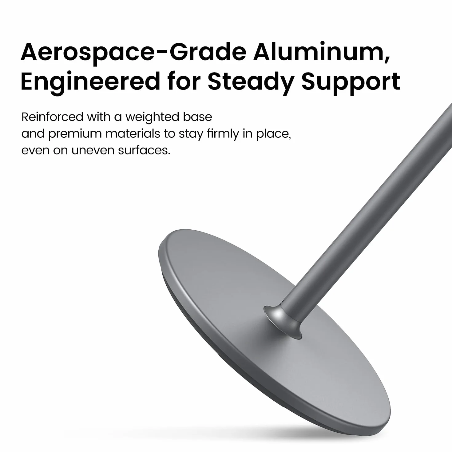 JMGO Supporto da pavimento per proiettore N1S 4K / PicoPlay / N1S 1080P / PicoFlix / N1, alluminio aeronautico, design avanzato, facile installazione, base stabile 5kg, capacità di carico 10kg