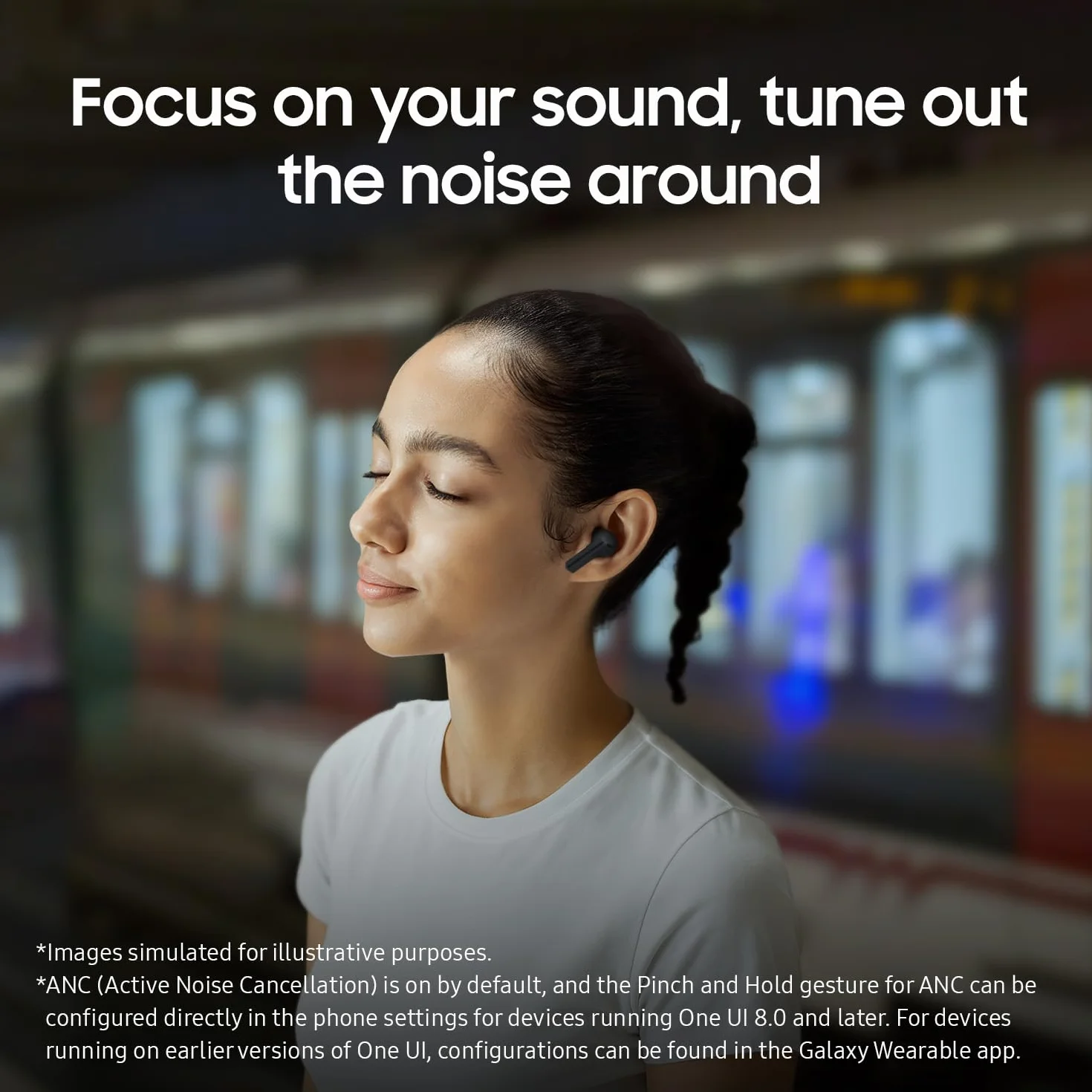 Samsung Galaxy Buds3 FE (2025, versione CAD e garanzia) - Auricolari Bluetooth grigi con traduzione live in tempo reale AI, accoppiamento e commutazione automatica, resistenza al sudore e all'acqua