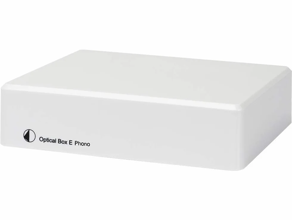 Pro-Ject Optical Box E Phono Preamplificatore fono compatto Bianco