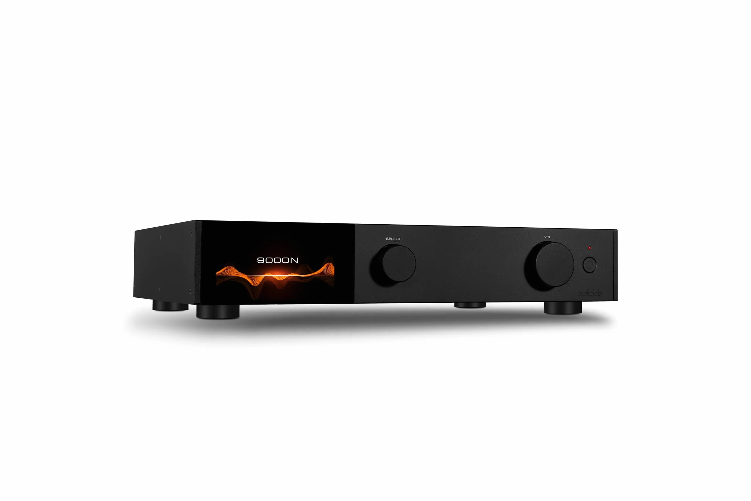 Audiolab Lettore di rete wireless 9000N - Lettore di rete wireless - Streaming di alta qualità, trigger 12V - Nero