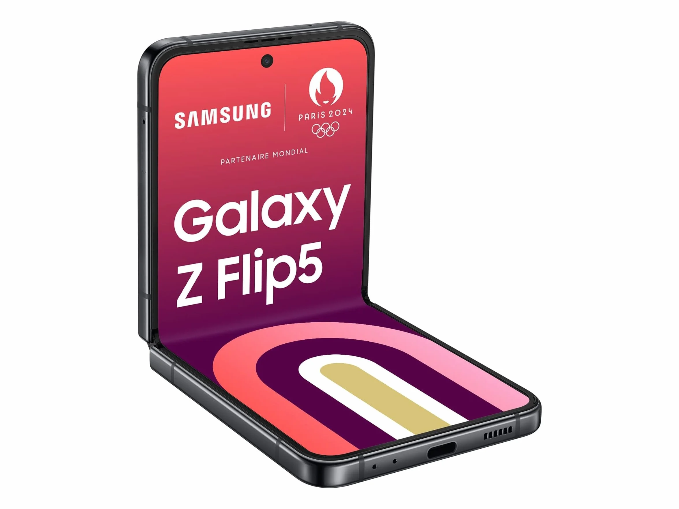 Samsung GALAXY Z Flip5 5G SM-F731B 256 GB DUAL SIM Graphite (Ricondizionato)