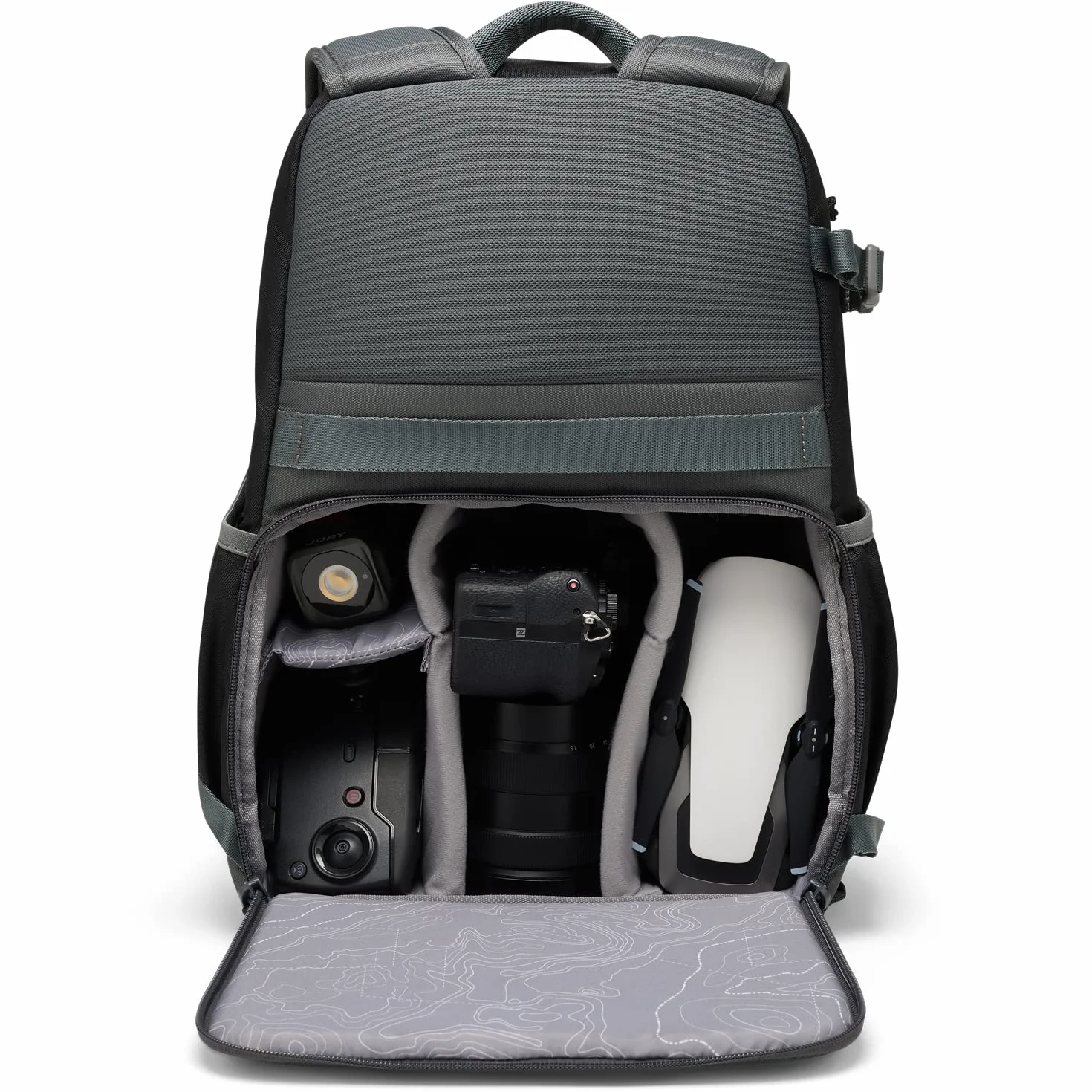 National Geographic Zaino per Fotocamera DSLR o Mirrorless con Obbiettivi, Ultraleggero, NG E1 5168, Nero, Esclusiva Amazon