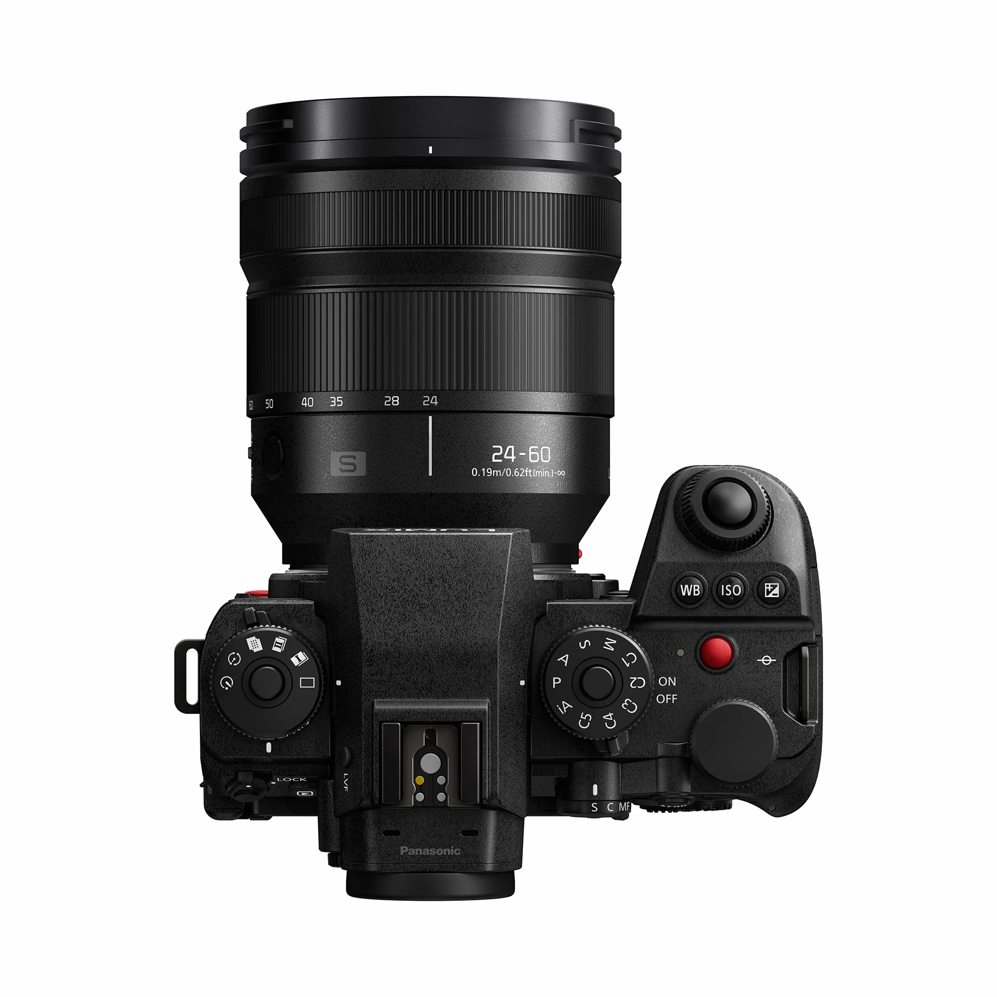 Panasonic LUMIX S Obiettivo 24-60mm, Montatura L, Obiettivo a Diaframma Costante F2.8 per Fotocamera Mirrorless Full Frame, Nero