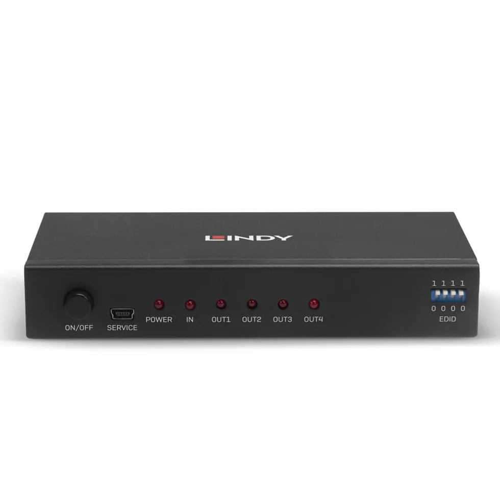 Lindy 38159 Splitter HDMI 4K 2160P30 3D, 4 Porte