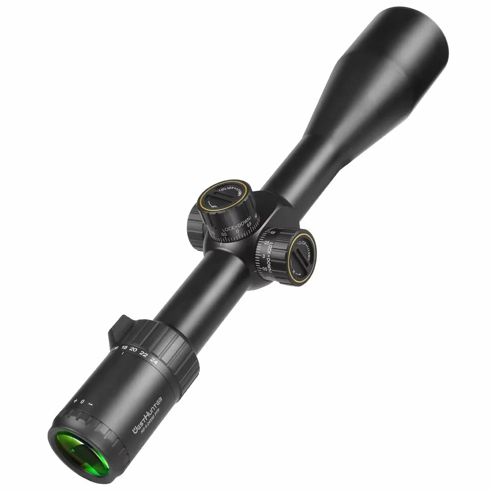 WestHunter Ottica HD 6 – 24 x 50 FFP, 30 mm First Focal Plane tattico di precisione (1/10 MIL)