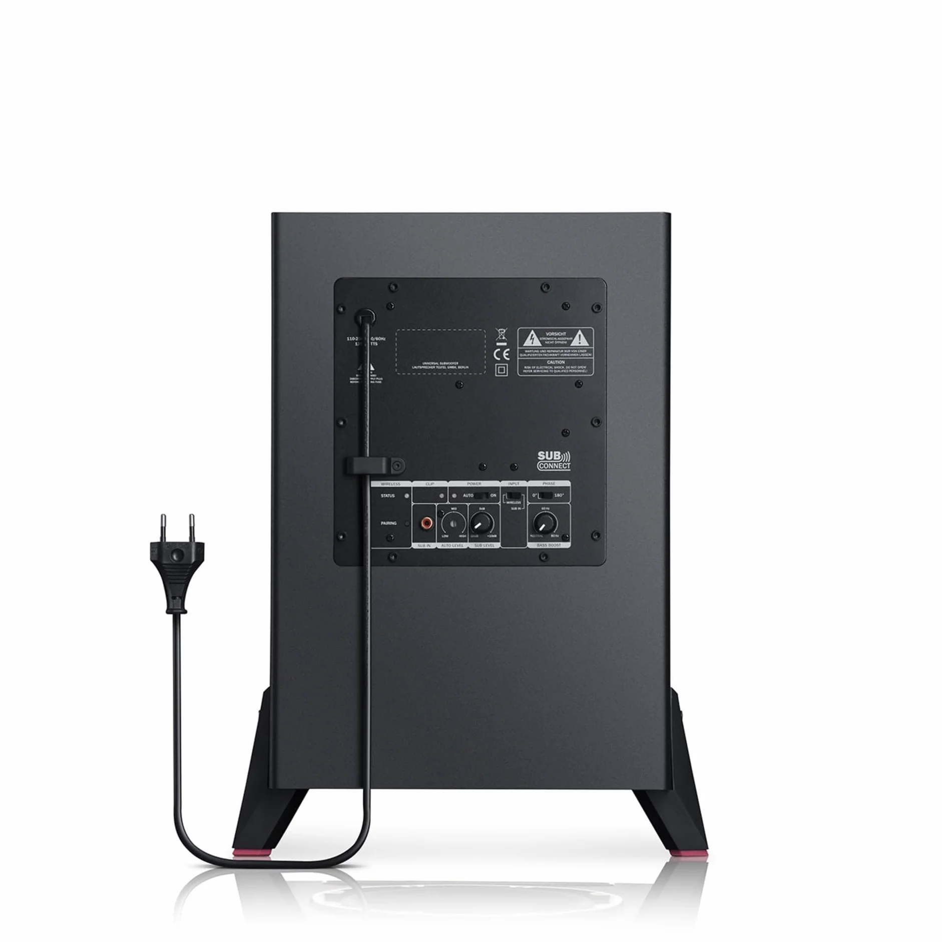 Teufel ULTIMA 20 Surround 5.1-Set, Sistema Altoparlanti HiFi con Subwoofer Frontfire o Downfire, Bass reflex, Home Theater, Nero