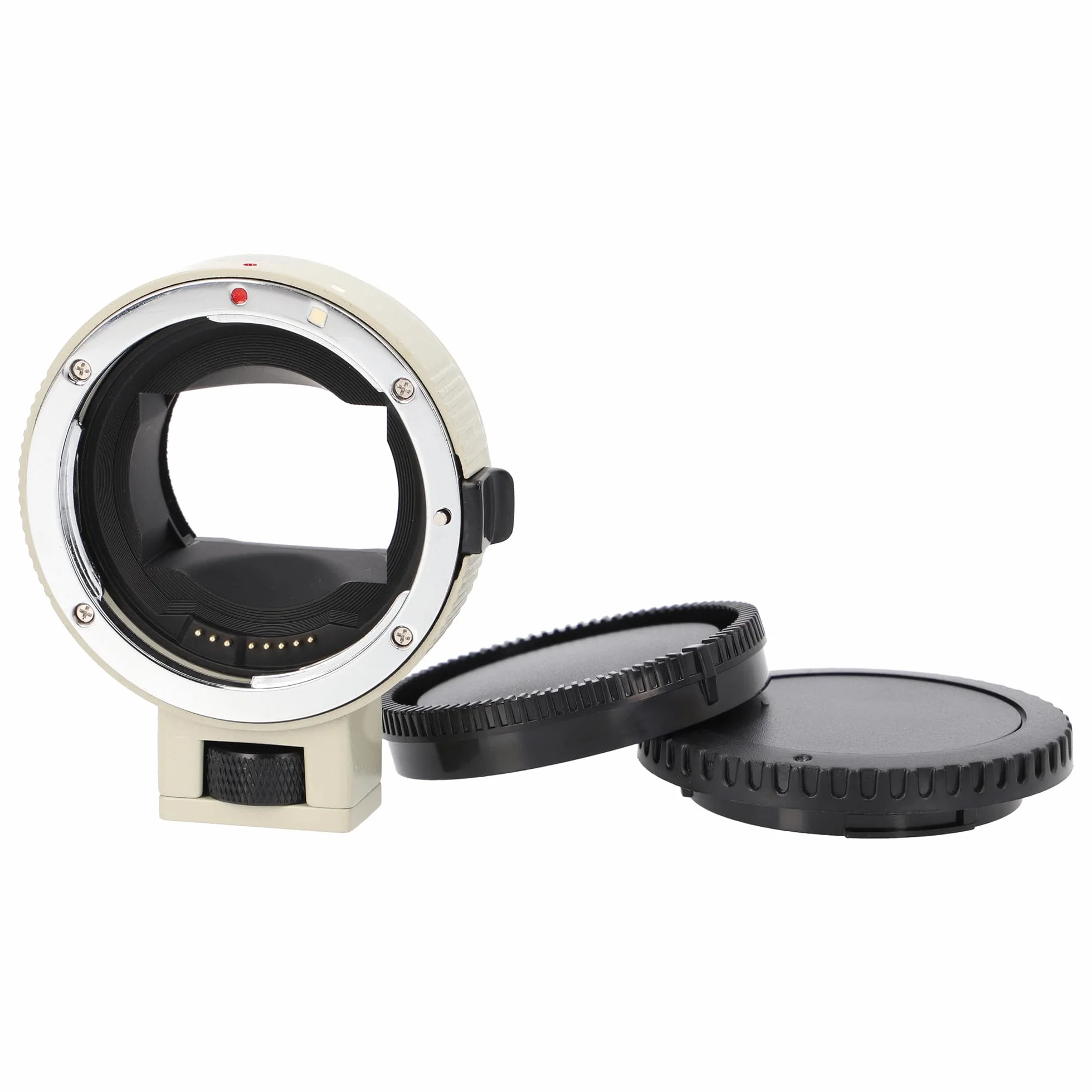 ayex Adattatore per obiettivo AF autofocus compatibile con obiettivo Canon EF/EF-S compatibile con fotocamera Sony E-mount EF-NEX II bianco