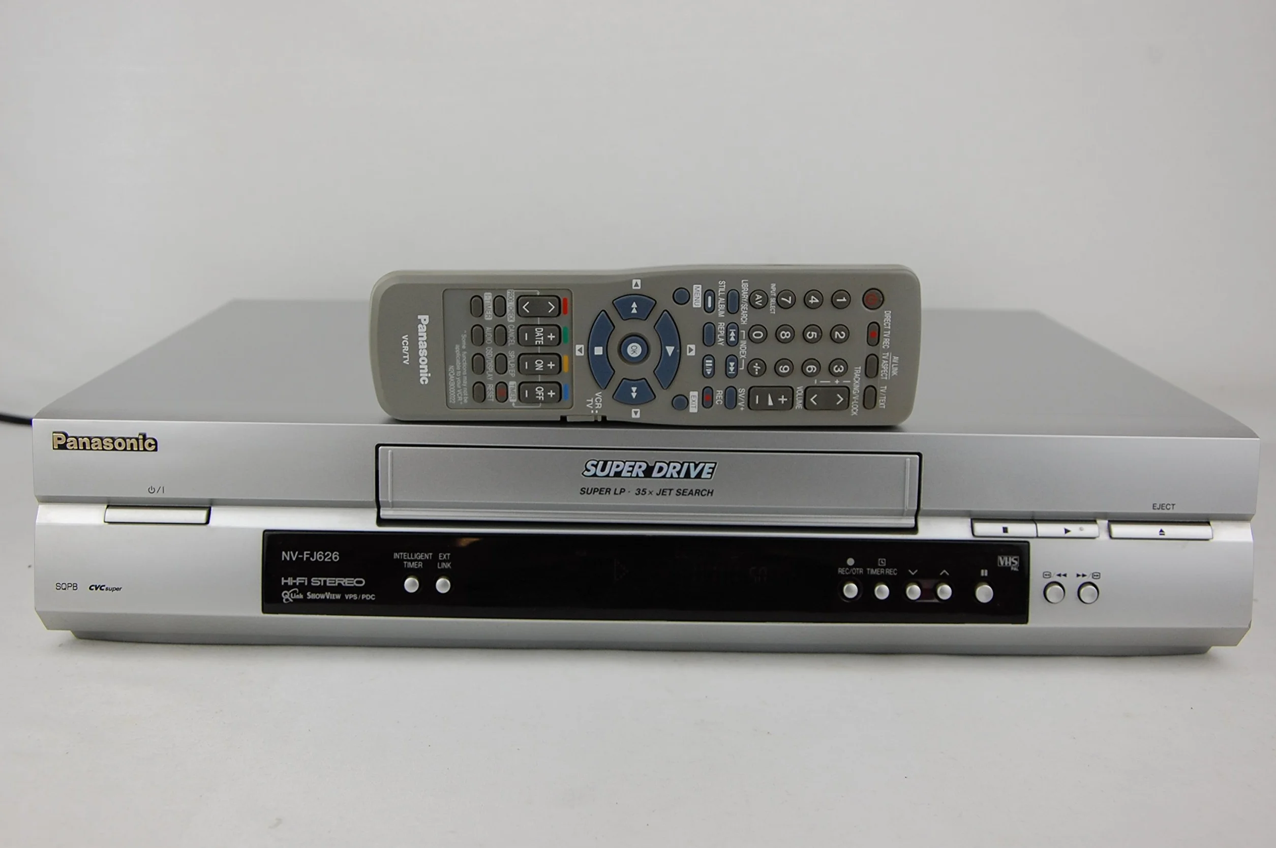 Panasonic NV-FJ626EG-S videoregistratore HiFi Argento