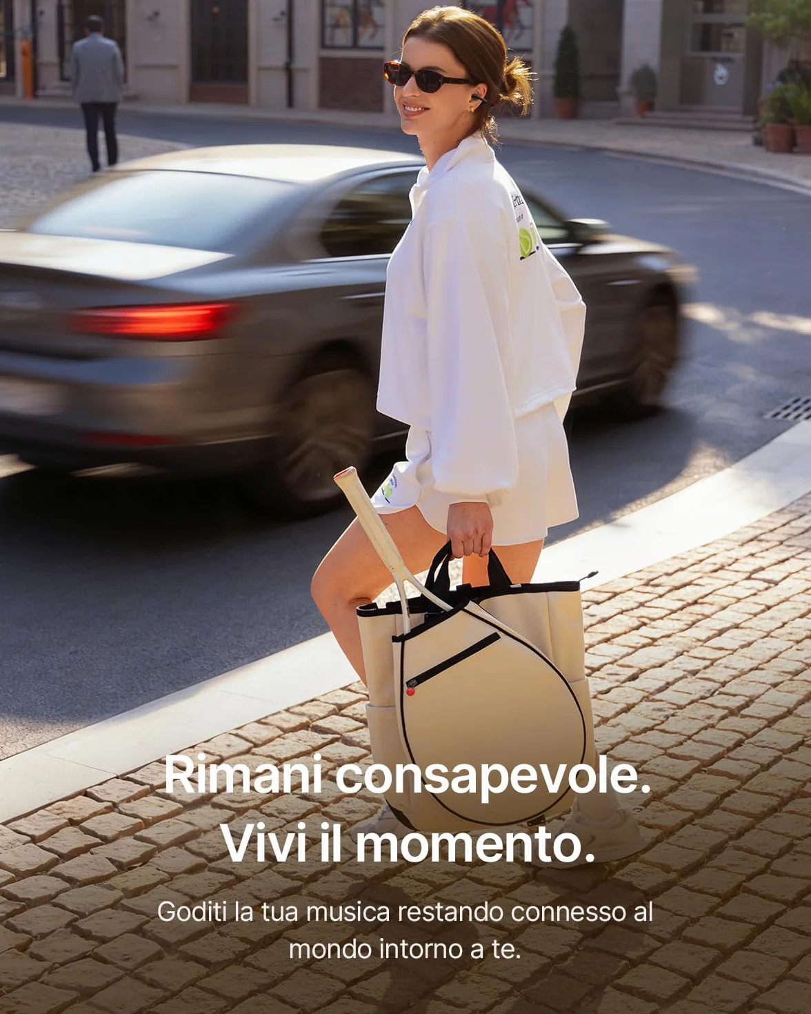 Baseus MC2 Cuffie Open-Ear, Auricolari a Clip con CloudComfort 2.0, Hi-Res Audio, LDAC, SuperBass 3.0, Bluetooth 6.0, 4 Microfoni con IA per chiamate nitide, 55 h di autonomia, IP67, leggeri 5,1 g