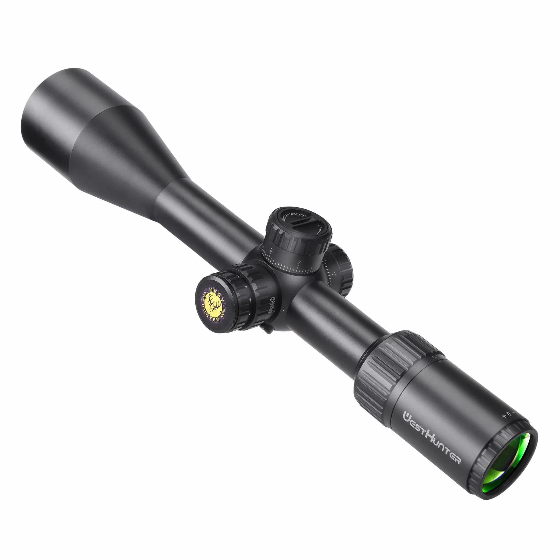 WestHunter Optics TD 5-25x50 SFIR FFP Mirino Telescopico di Precisione a Lungo Raggio, Illuminazione Rossa, 30 mm