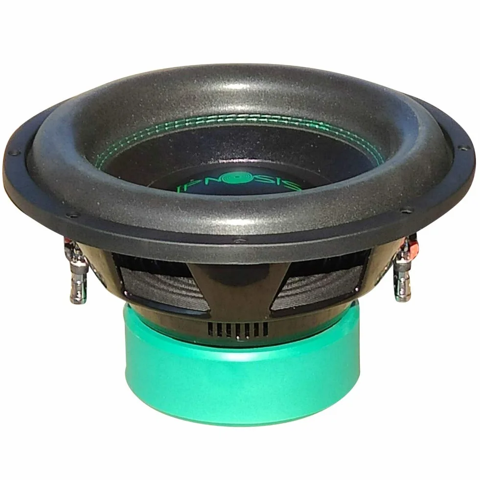 1 SUBWOOFER IPNOSIS IPW 8038.2 38cm 15" di diametro doppia bobina dual voice coil 2+2 ohm 800 watt rms 1600 watt max auto car, 1 pezzo