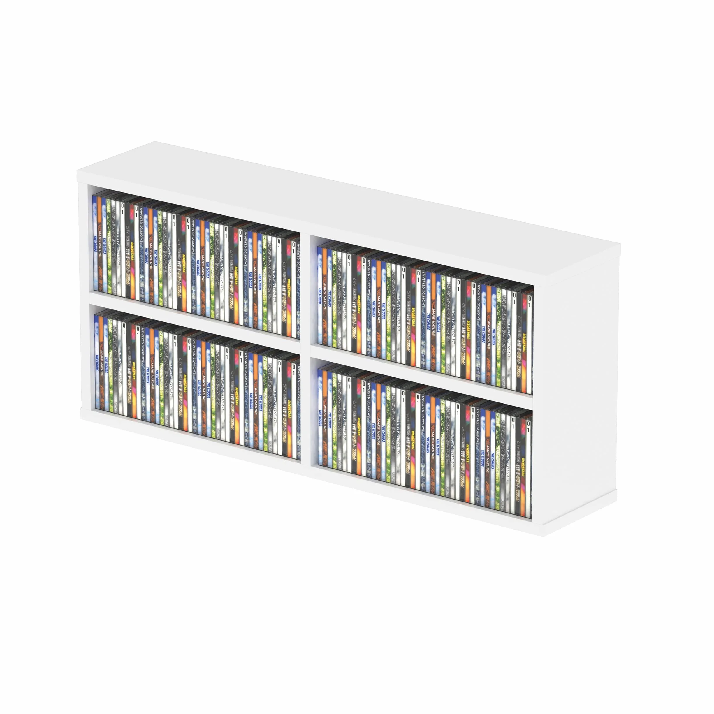 Glorious Mobili da studio, bianco (AMS-CD-BOX-180-WHT)