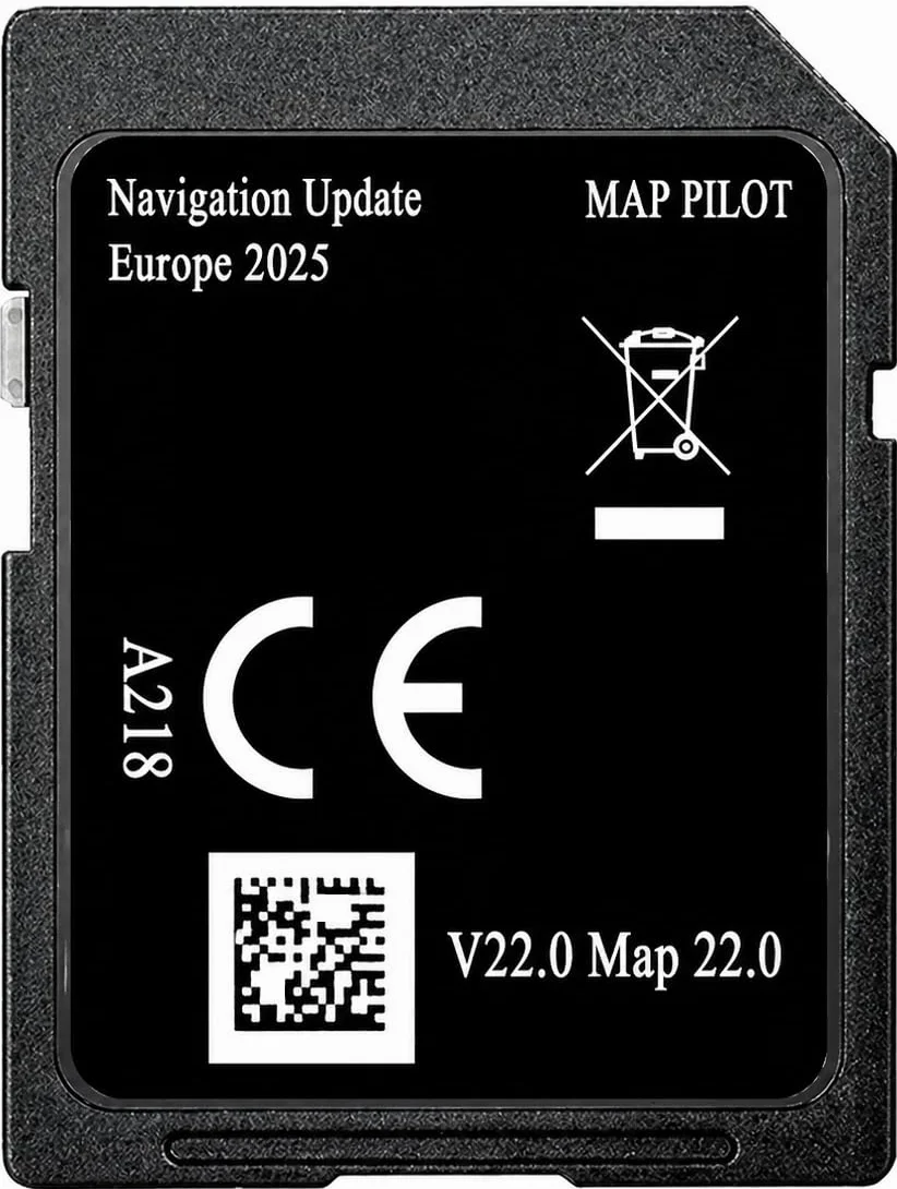 Scheda SD di navigazione GPS Europa 2025 v22 - A2189062904 compatibile con MERCEDES GARMIN MAP PILOT - STAR1