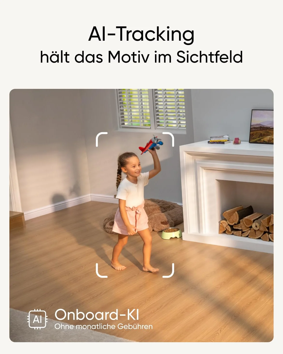 eufy Security Telecamera di sicurezza interna CAM S350, doppia risoluzione 4K UHD, zoom 8× e PTZ a 360°, ideale per baby monitor / fotocamera per animali domestici/sicurezza domestica (ricondizionato)