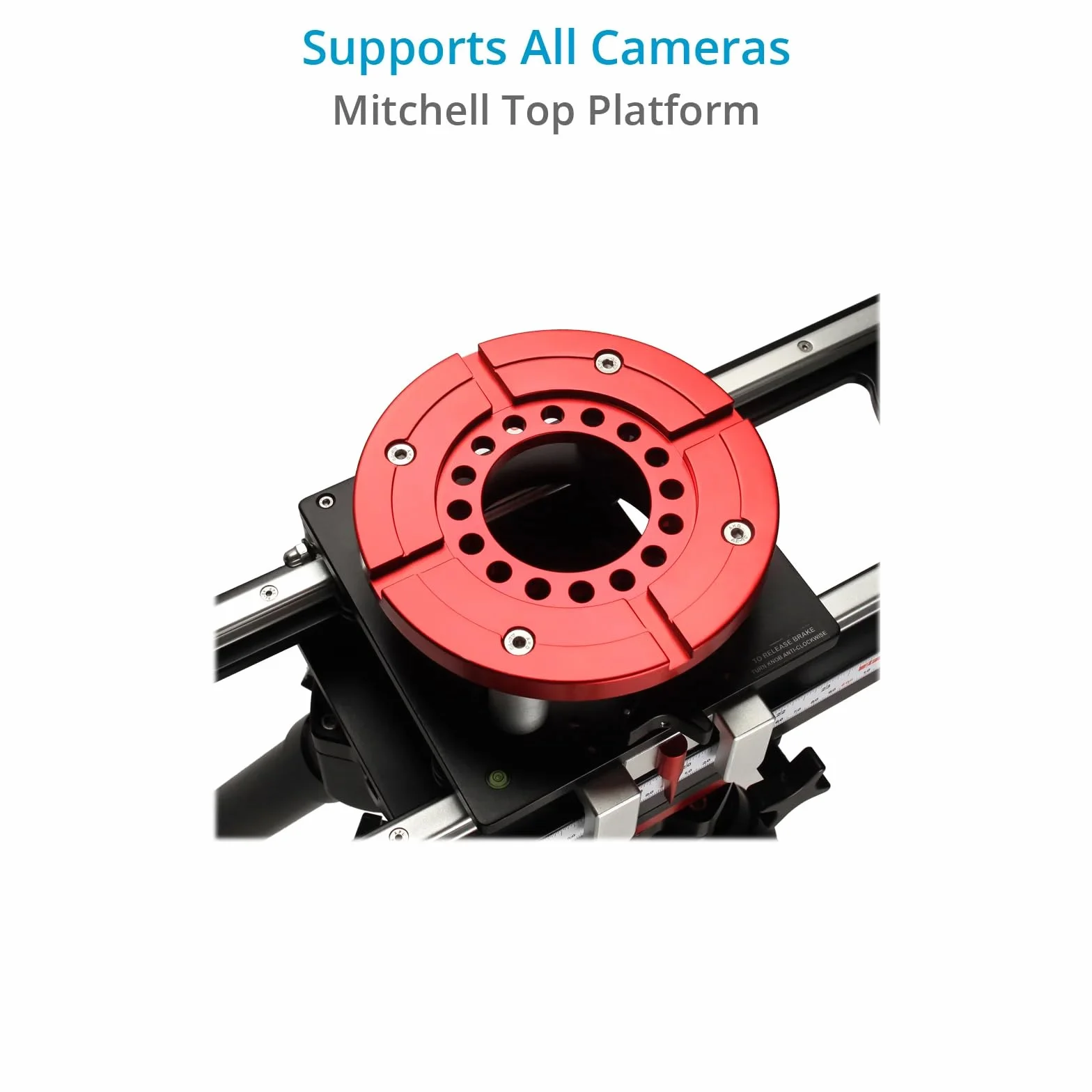 PROAIM Flyking 4ft Precision Camera Slider. Mitchell Mount. Built-in End Stop Dampers. Compatible with Mitchell/Bowl Tripod. Up to 70kg/154lb Payload (P-FK-4)