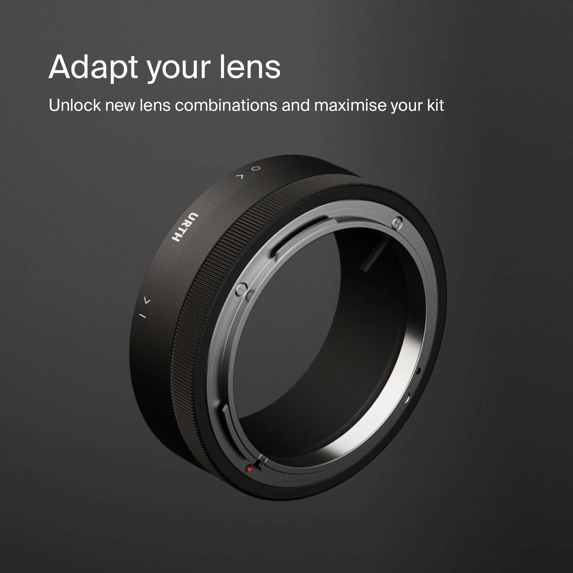 Urth Adattatore Innesto Obiettivo (Manuale): Compatibile con Canon FD Obiettivo to RF Corpo Macchina