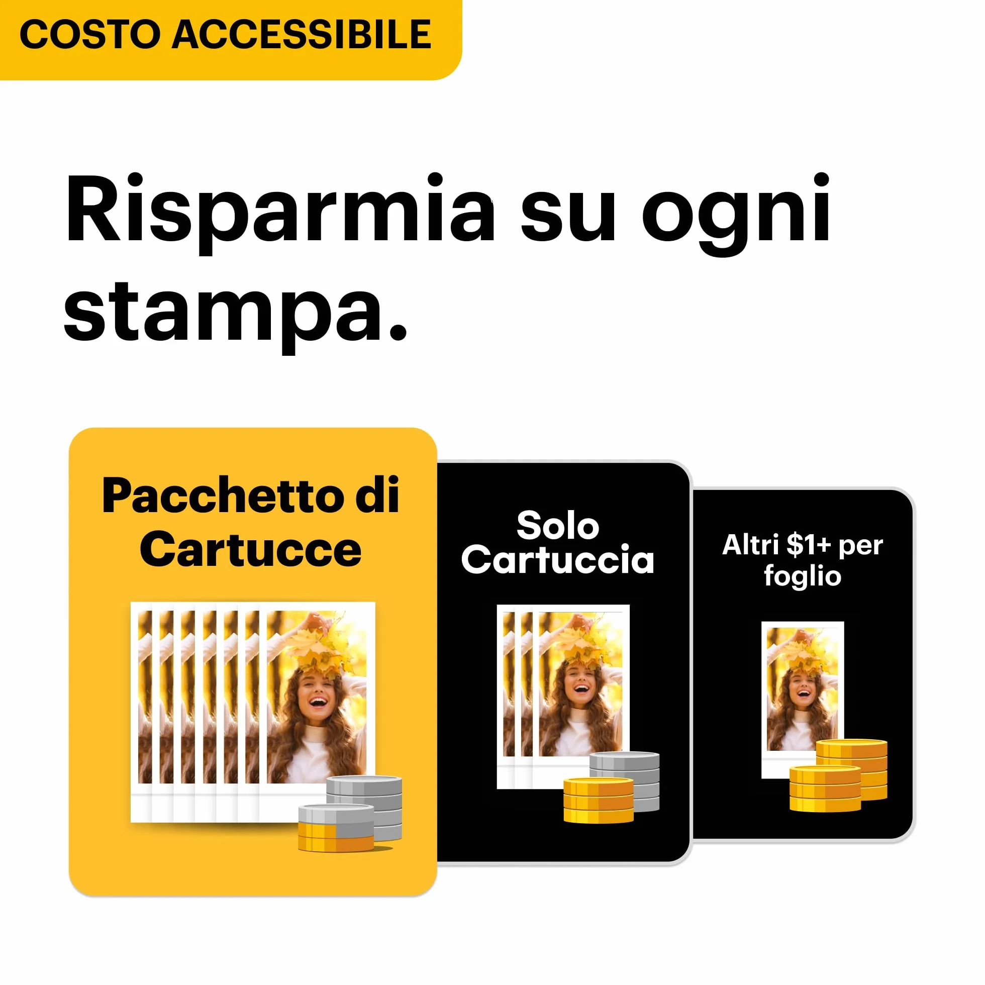 KODAK Mini Shot 2 Era 4PASS 2-in-1 Fotocamera Istantanea & Stampante Fotografica (Fotocamera Istantanea + 8 Fogli inclusi + Pacchetto 30 Fogli, Nero)