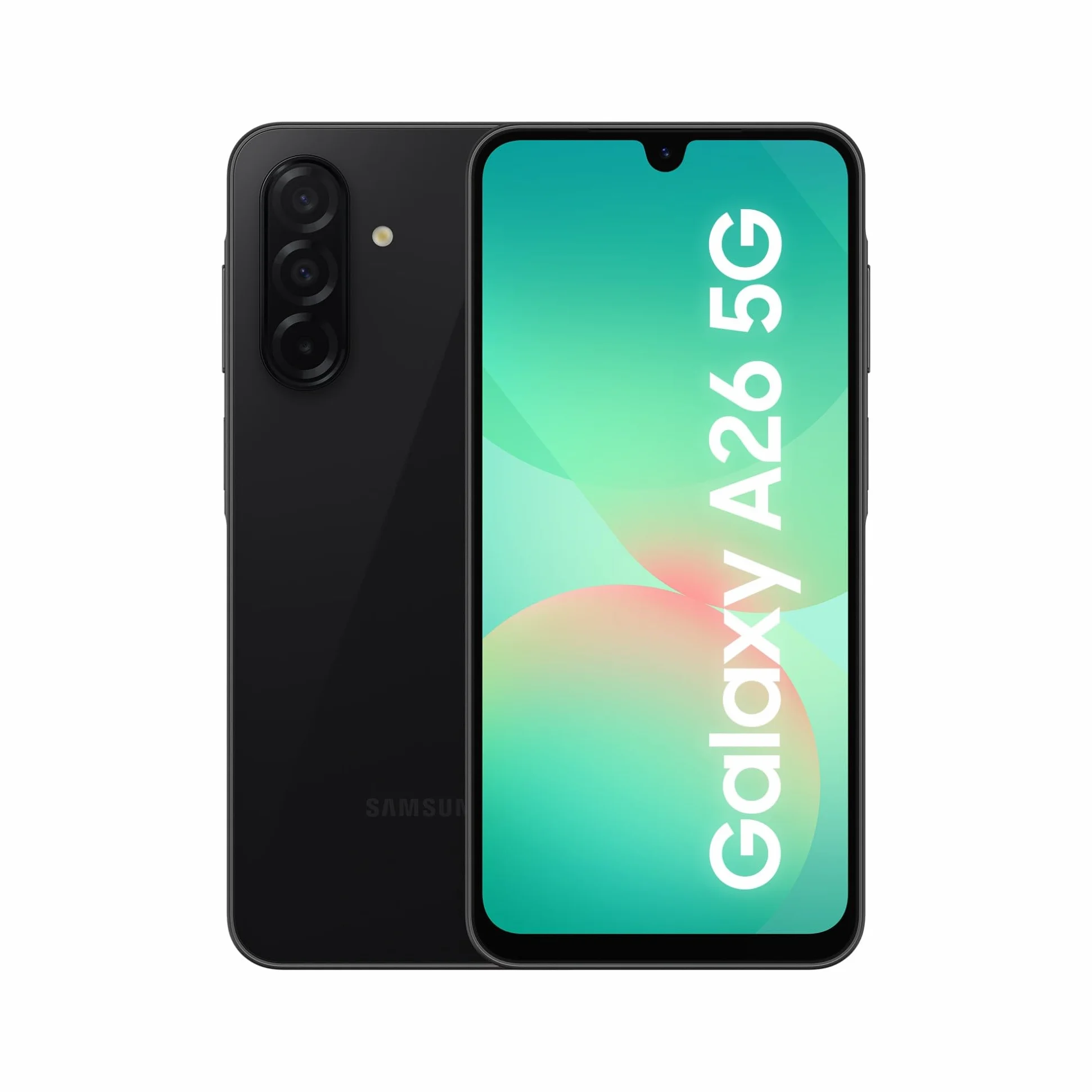 Samsung Galaxy A26 5G, Smartphone con Funzioni intelligenti, 3 anni di Garanzia del produttore, Display Super AMOLED 6.7”, 6GB RAM, 128GB, 5.000 mAh, memoria espandibile, Black [Versione Italiana]