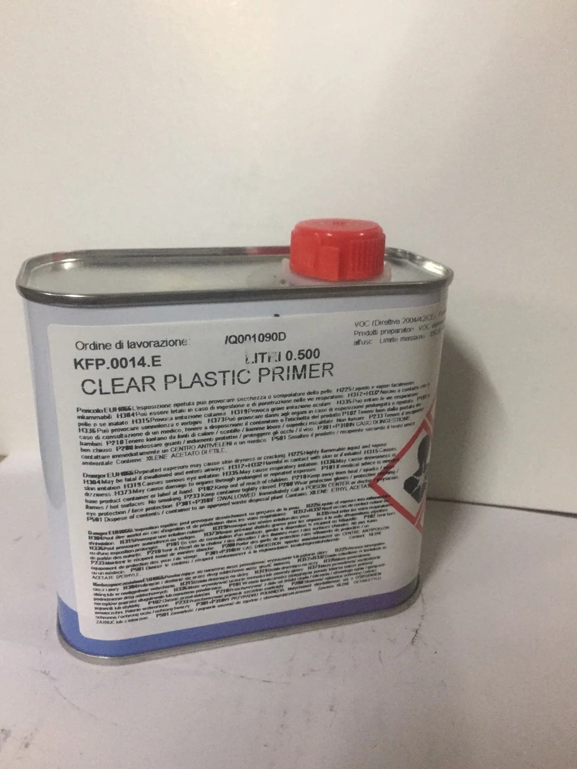 IVAT KFP.0014 AGGRAPPANTE per PLASTICA Clear Plastic Primer Base 500 ML
