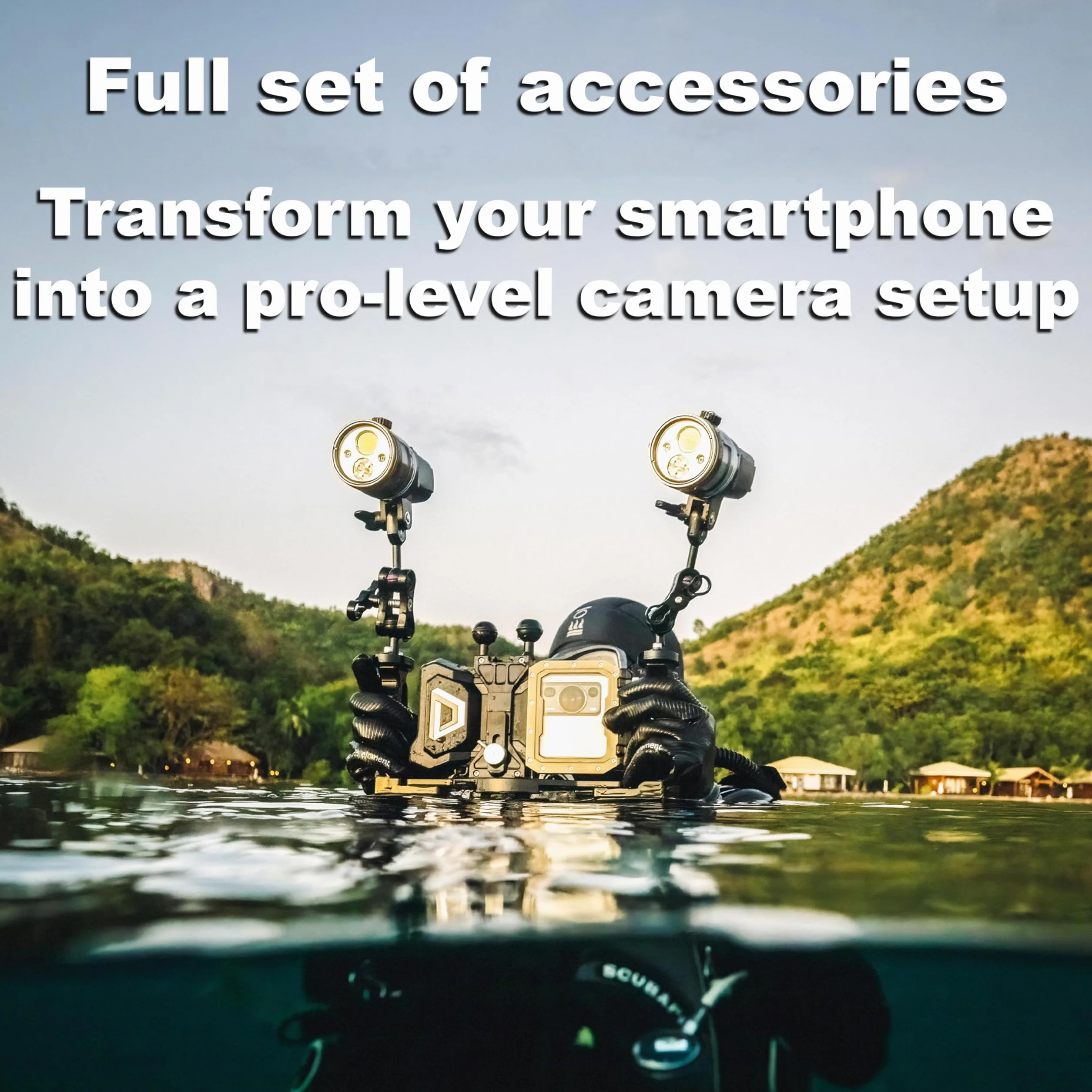 DIVEVOLK Seatouch 4Max custodia impermeabile per iPhone 12/12Pro/13/13Pro/14/14Pro/15/15Pro/16