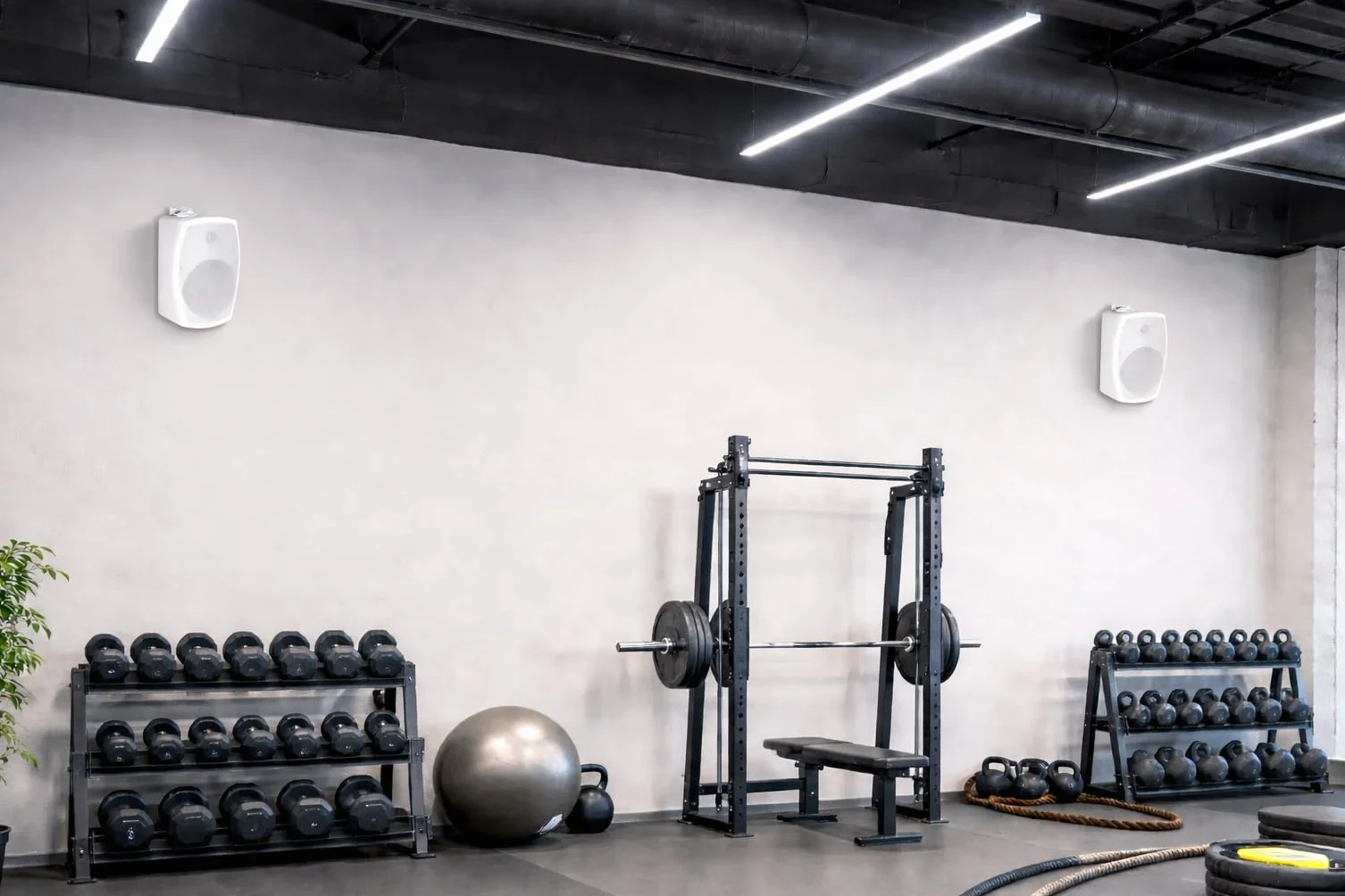 System One – od520 WH - Coppia di casse acustiche per interni ed esterni. Colore: Bianco.
