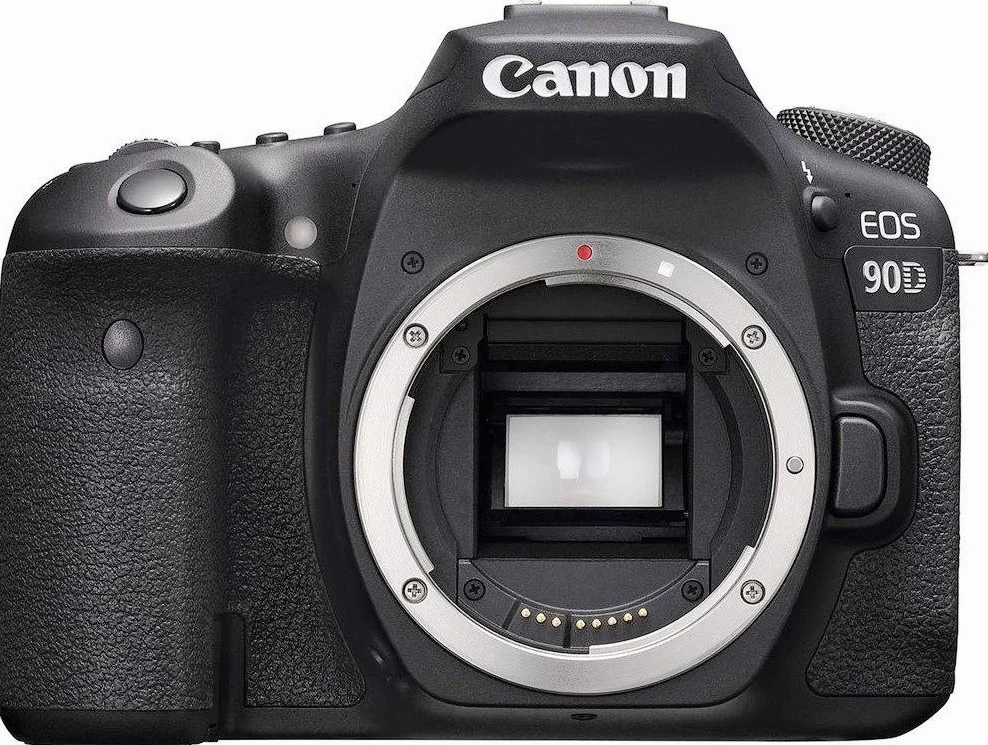 Canon EOS 90D body (APS-C 32,5 Mp, fino a 10 fps, 7,7 cm display orientabile, video 4K, processore DIGIC 8, Wi-Fi, Bluetooth) nera