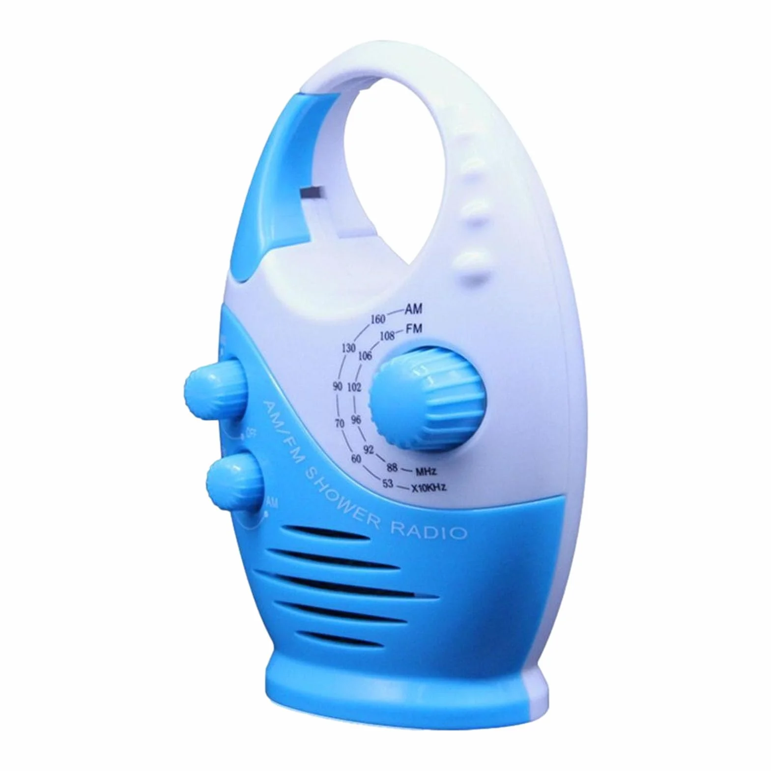 Kazuko Mini Radio a Batteria Portatile Altoparlante Leggero per Doccia Bagno Spiaggia