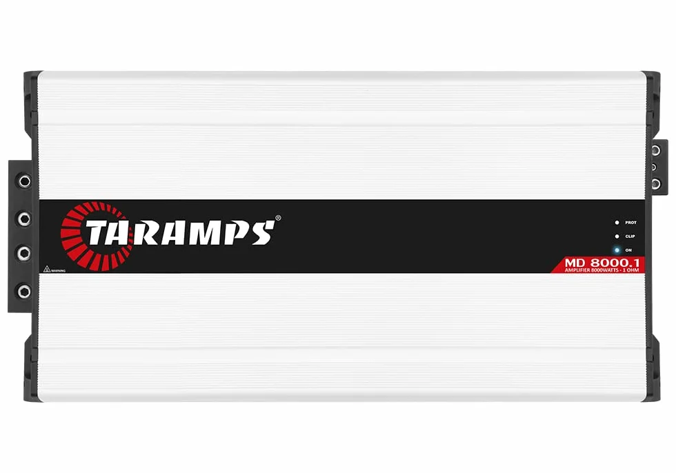 TARAMPS 8000 WATT 1 OHM AUTO AMP