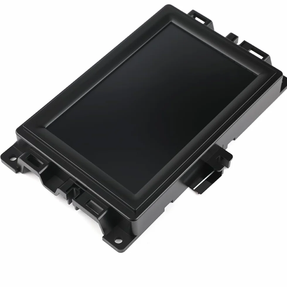 LADYSON Schermo LCD per TDO-WXGA0700K00033-V2 TDO-WXGA0700K00057-V1, schermo LCD da 7 pollici compatibile con touch screen 2017-2020 per Jeep Compass Radio Navigation Monitor di ricambio con telaio