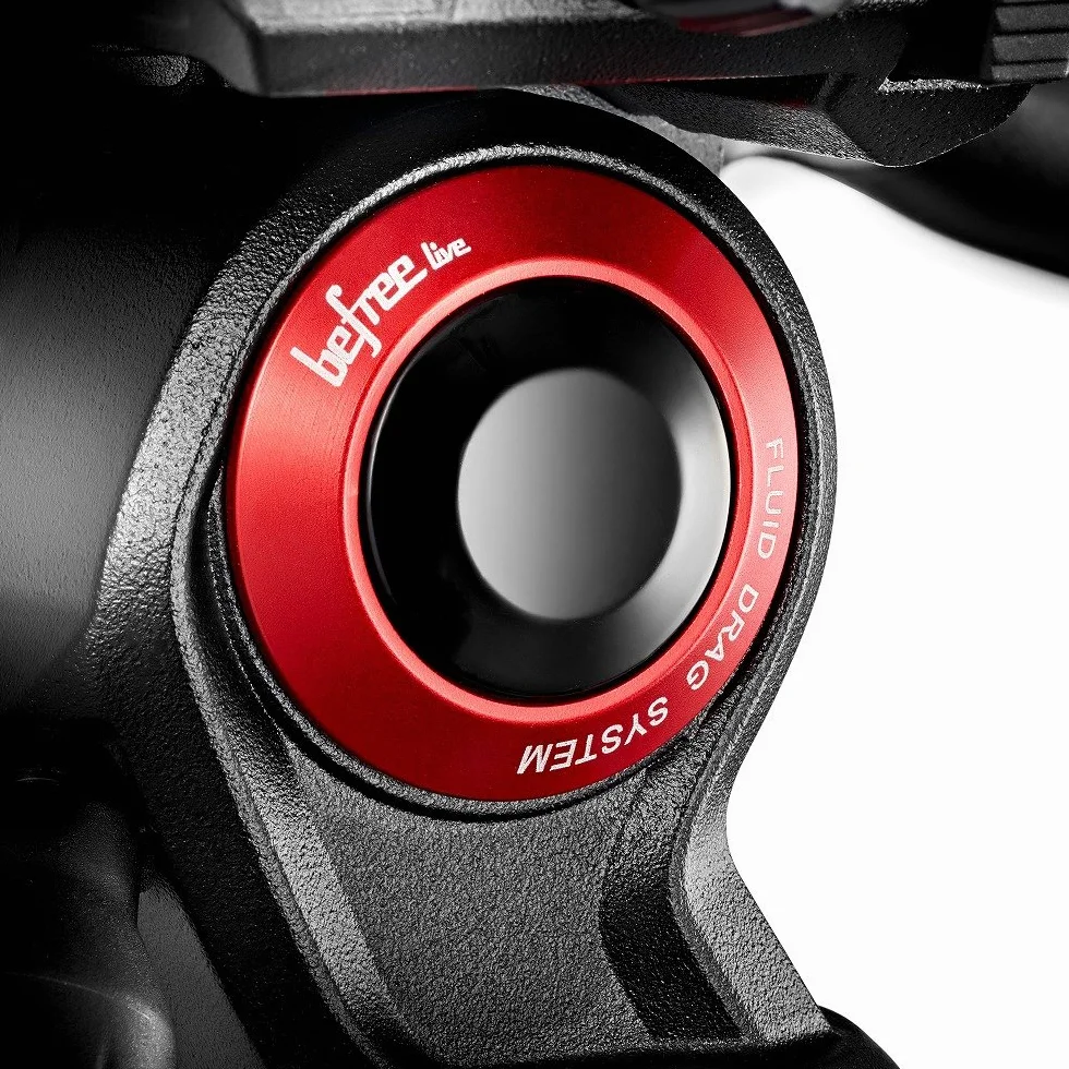 Manfrotto MVH400AH Testa Befree Fluida per Video, Nero