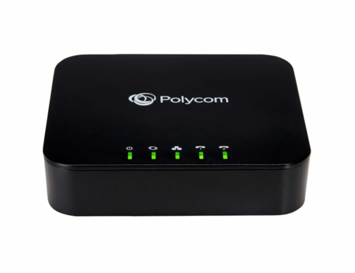 POLYCOM OBi302-EU Universal Voice Adapter with USB 2 FXS Ports Sip EU Power Adapter