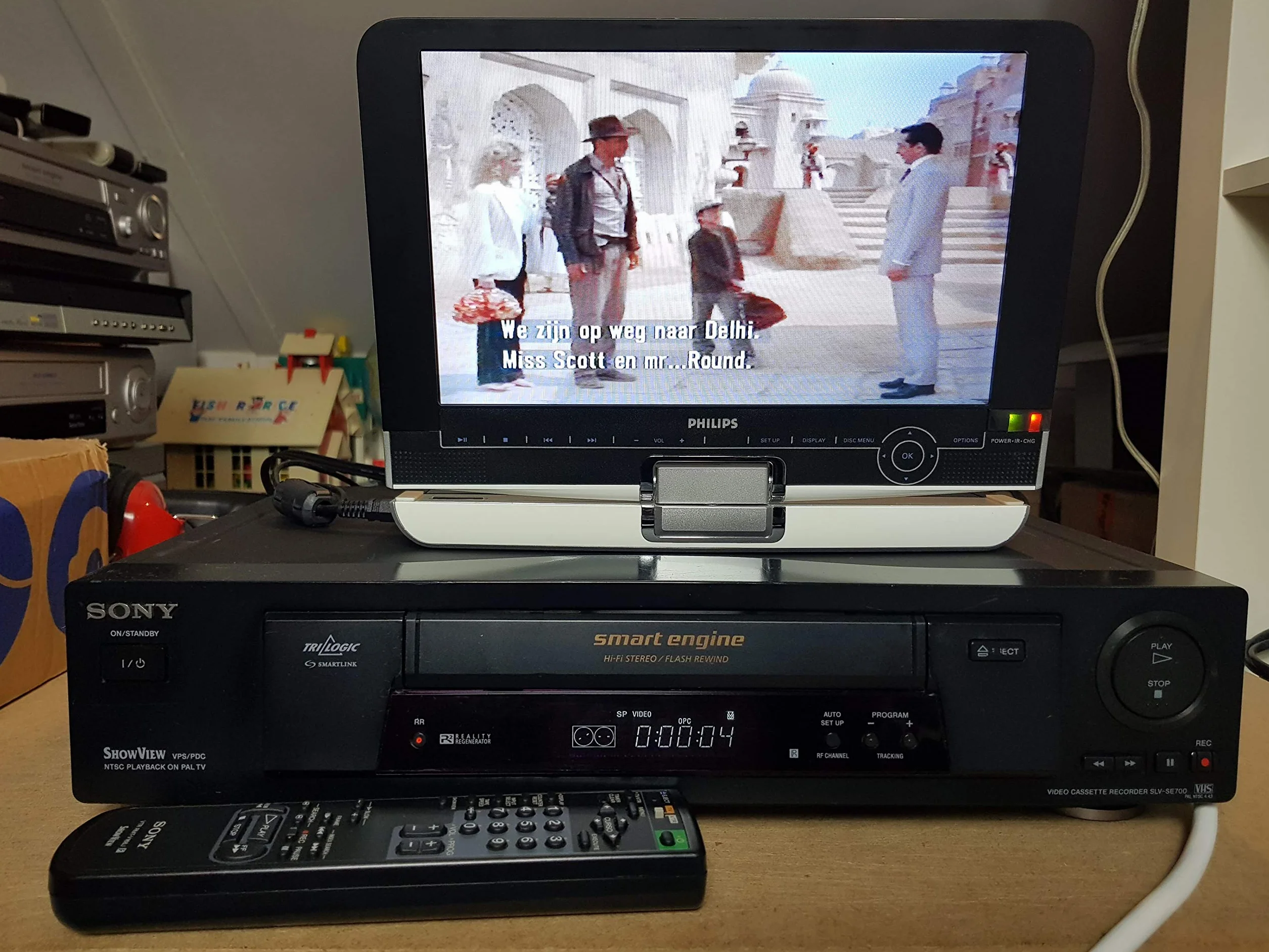 Sony SLV-SE700 Videoregistratore VHS Nero