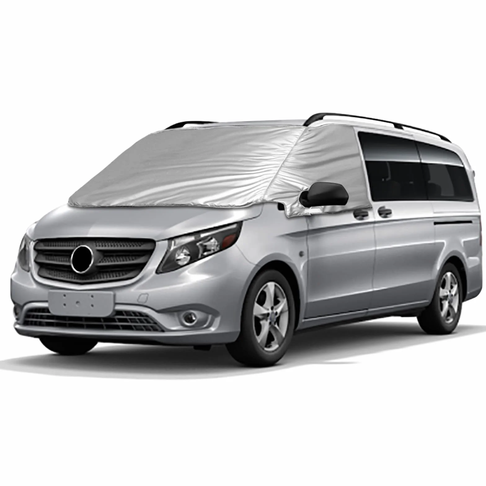 Parabrezza Wrap Cover Sostituzione per Mercedes Benz Vito W447 2015-2022, Copertura Avvolgente Anteriore Protezione Neve Ghiaccio Gelo